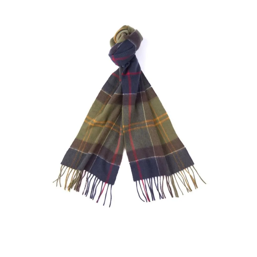 Barbour tartan scarf