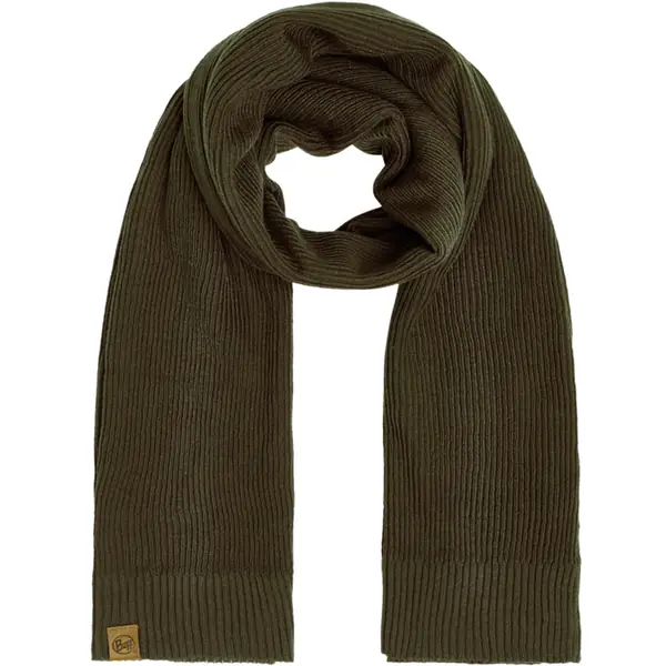 Buff knitted hat neckwarmer scarf image 2