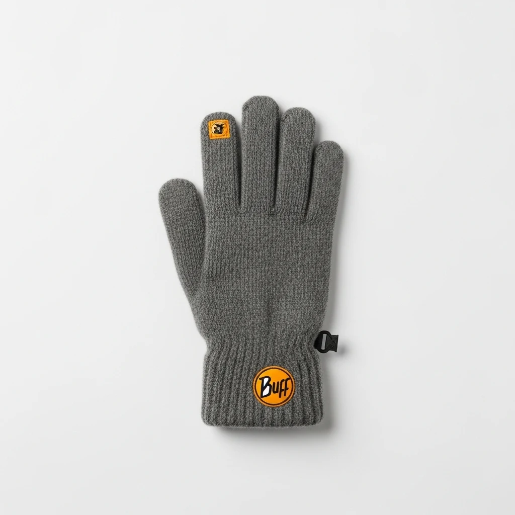 Buff merino wool gloves