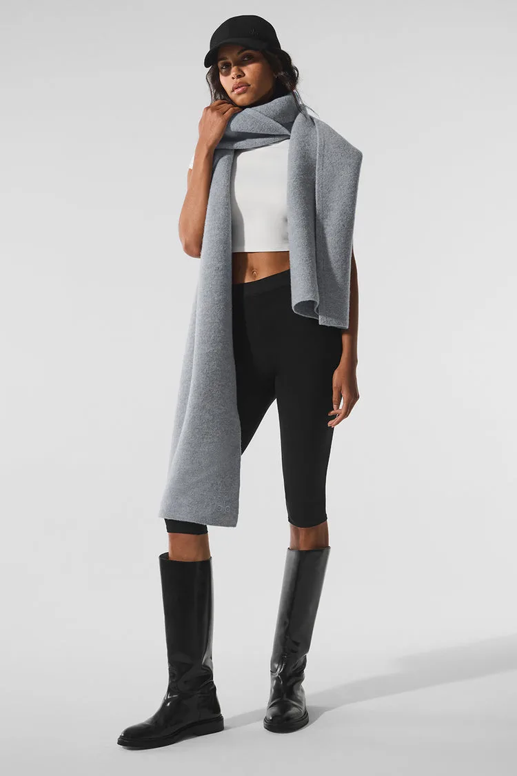 COS oversized merino scarf image 3