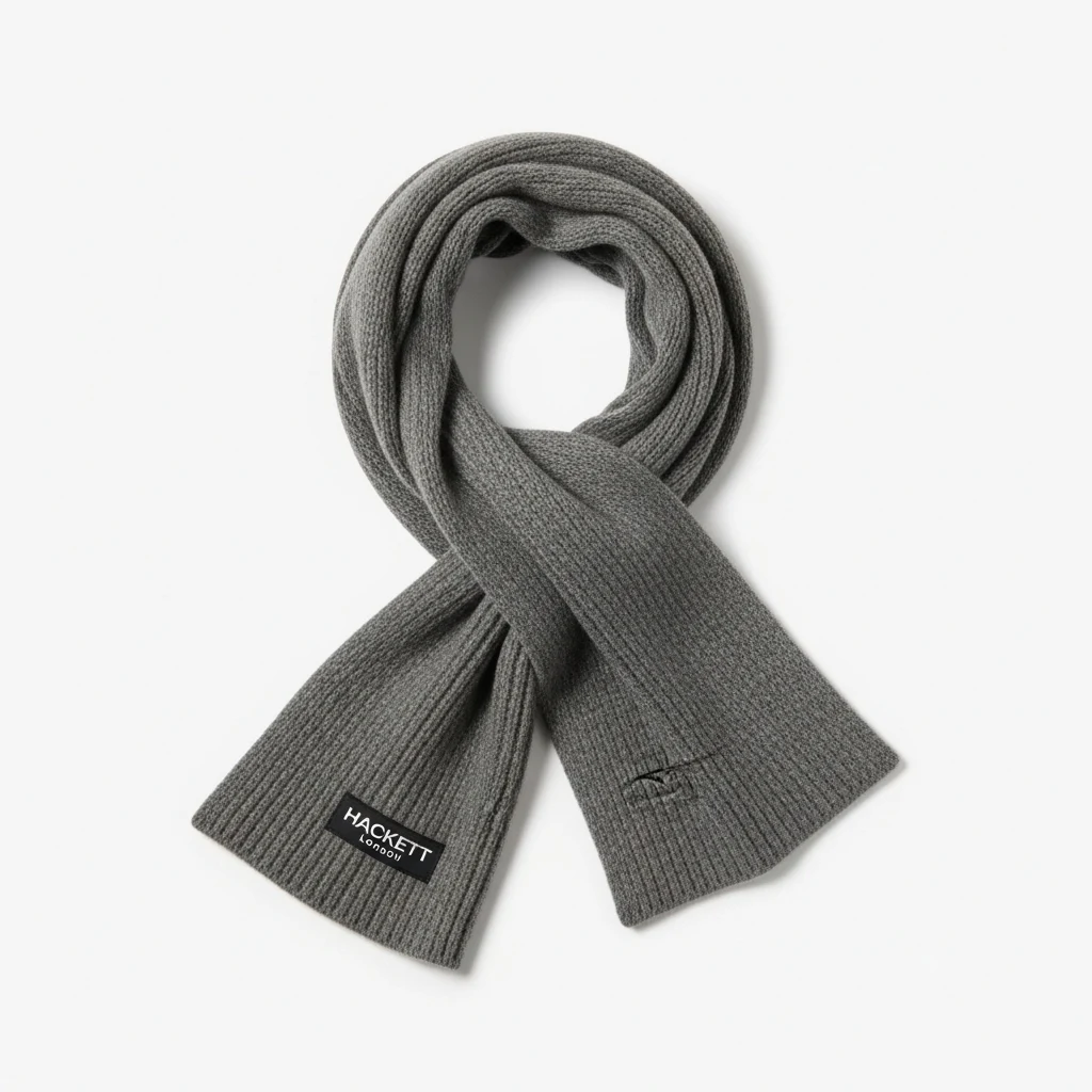 Hackett London wool scarf image 3
