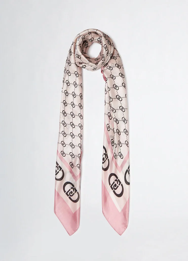 Liu Jo logo scarf