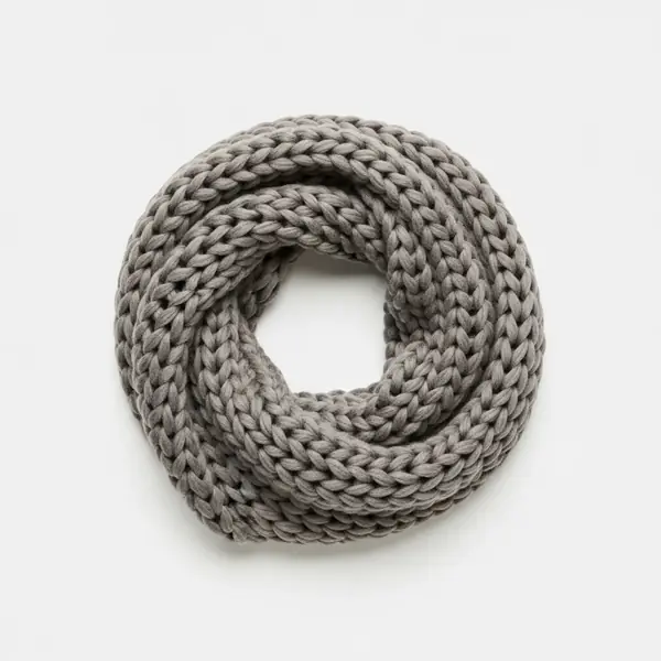 Mango chunky knit scarf image 2