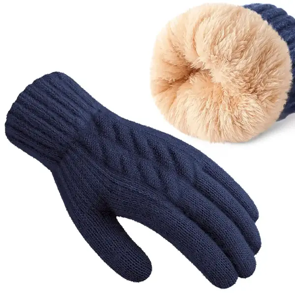 Moncler knit touchscreen gloves