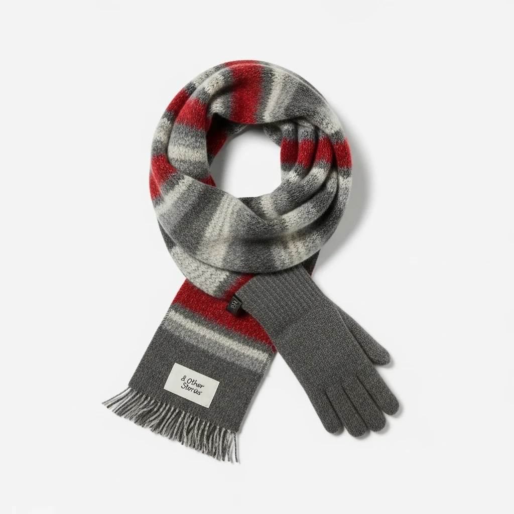 & Other Stories blanket scarf image 2