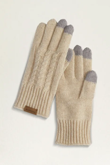 Pendleton knit gloves