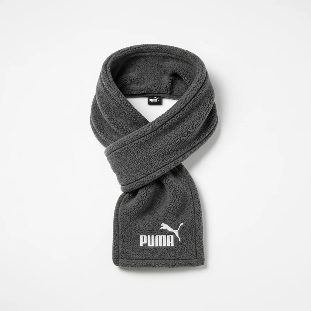 Puma fleece winter scarf