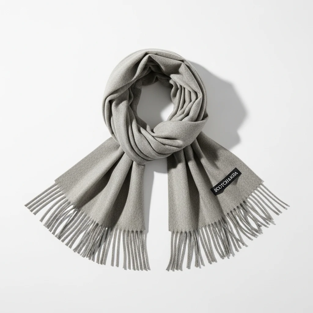 Scotch & Soda fringed scarf image 2