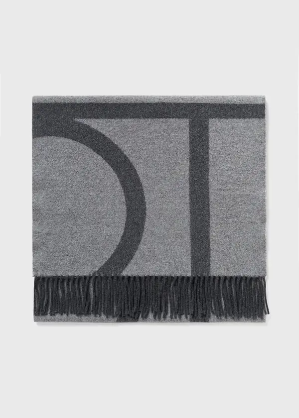 Toteme monogram scarf