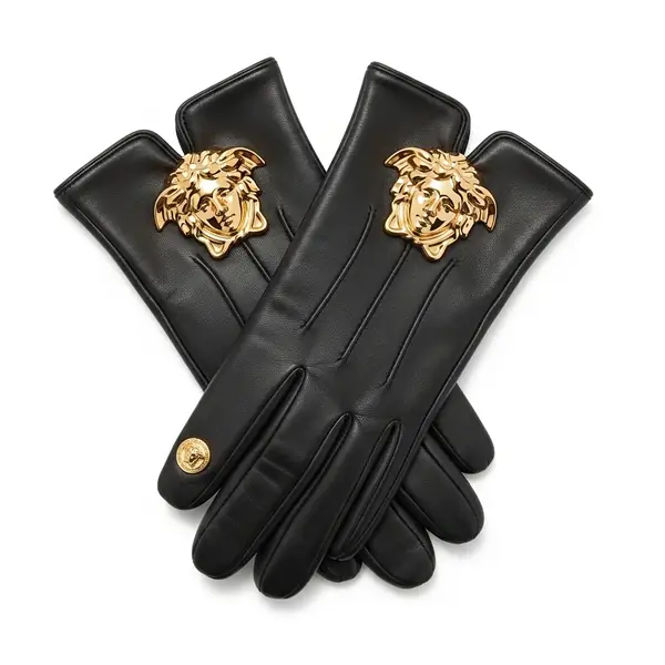 Versace Medusa leather gloves image 3