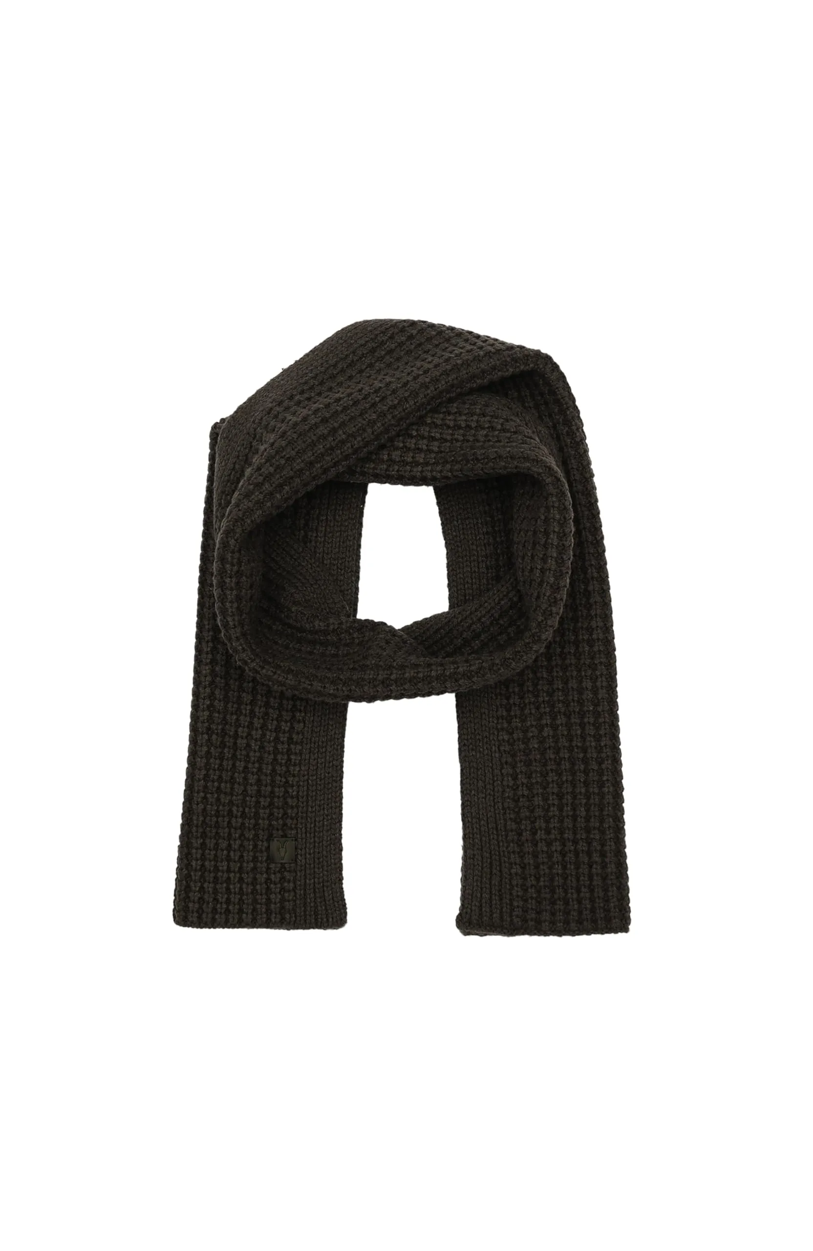 Weekday waffle knit scarf